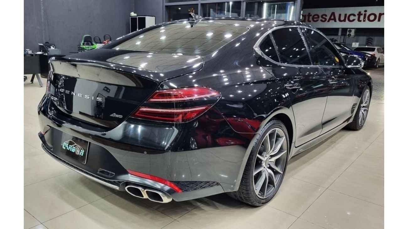 جينيسس G70 GENESIS G70 2022 IN PERFECT CONDITION WITH ONLY 27K KM FOR 115K AED