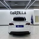 Tesla Model Y Long Range (AWD) AED 2,252/ Monthly l 0% Down Payment l Long Range l Agency Warranty