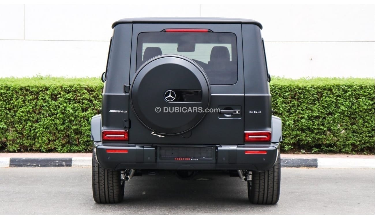 Mercedes-Benz G 63 AMG V8 BITURBO 2021 Black Matte Night Package Local Registration + 10%