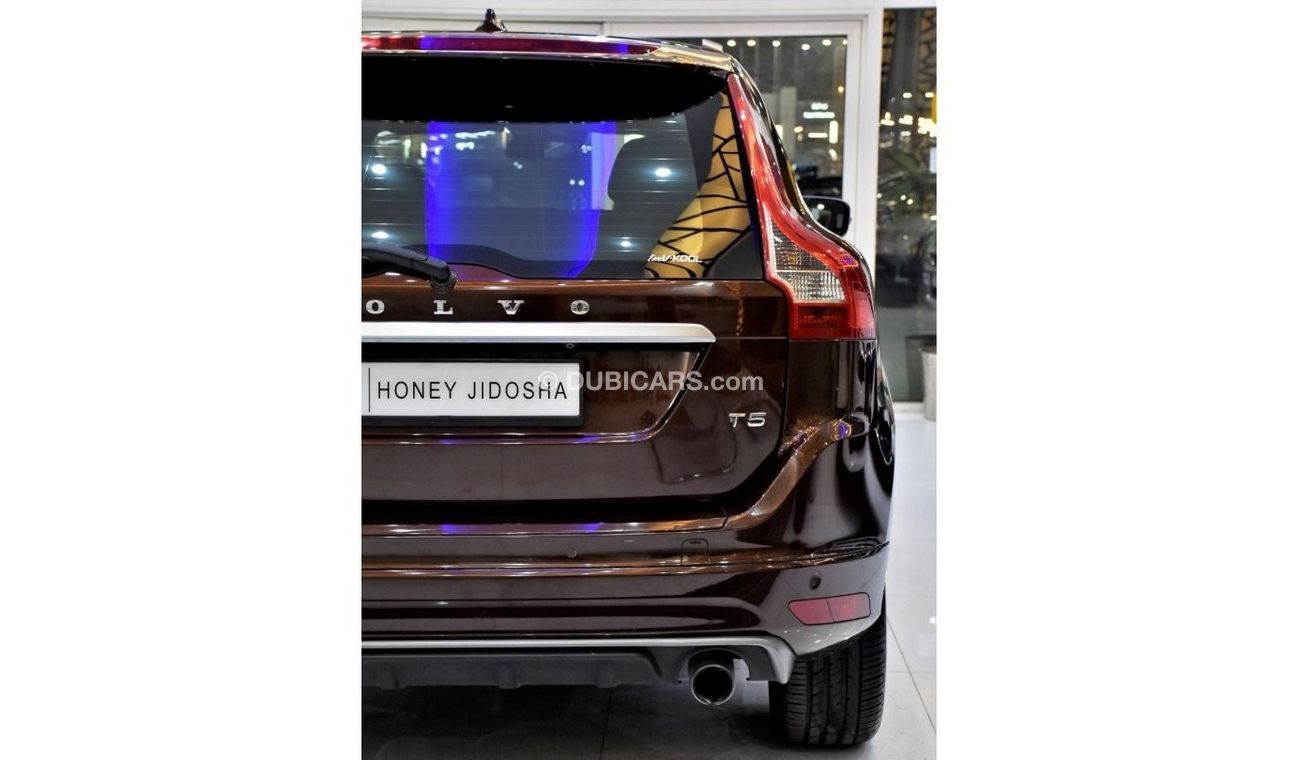 فولفو XC 60 EXCELLENT DEAL for our Volvo XC60 T5 R-Design ( 2014 Model ) in Brown Color GCC Specs