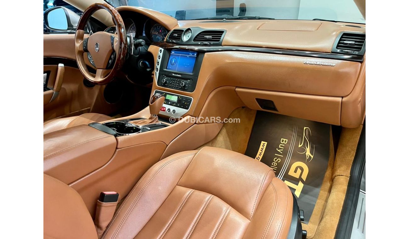 Maserati Granturismo 2009 Maserati GranTurismo, Maserati Service History, Super Clean, GCC