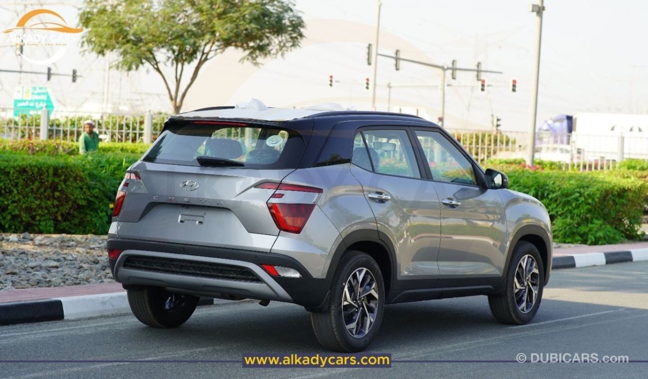 هيونداي كريتا HYUNDAI CRETA LUXURY 2024 GCC ( PANORAMIC SUNROOF - LEATHER SEATS - AUTOMATIC A/C )