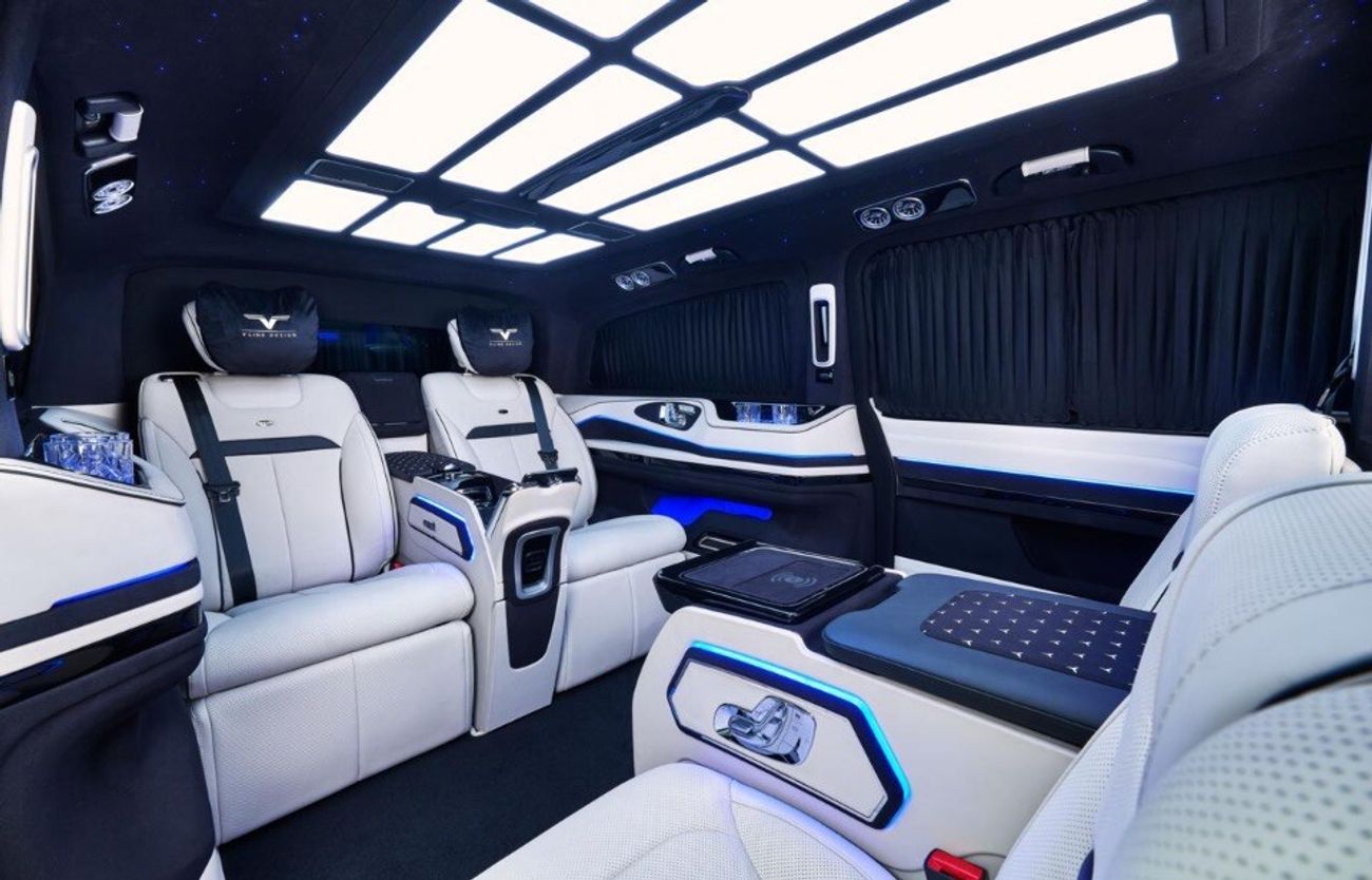 Mercedes-Benz V 250 B6 LEVEL ARMORED VVIP MERCEDES V250 GCC with VB Air Suspension - 2 Years Warranty by VLINE Design