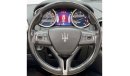 مازيراتي جيبلي 2014 Maserati Ghibli, Full Service History, GCC