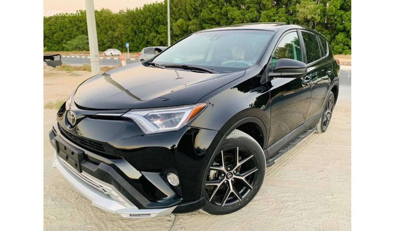 تويوتا راف ٤ 2018 XLE  4WD  Full Option Push Start with Sunroof