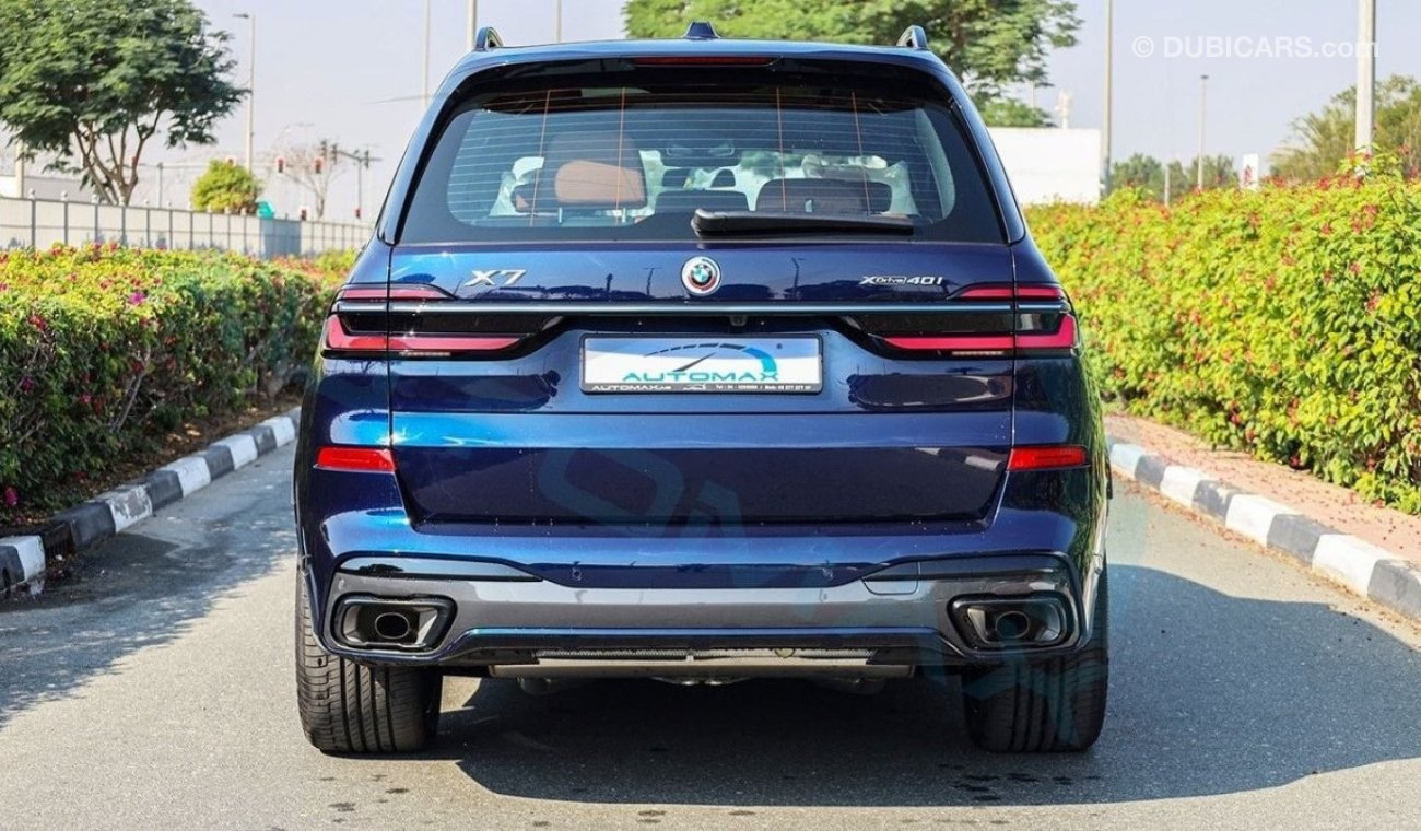 بي أم دبليو X7 XDrive 40i V6 3.0L AWD , 2024 GCC , 0Km , (ONLY FOR EXPORT)