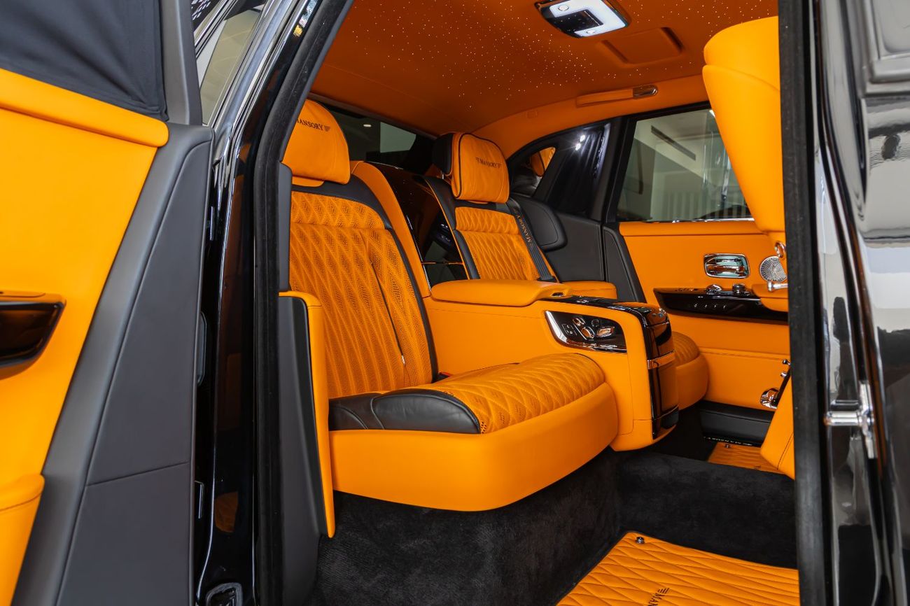 رولز رويس فانتوم | Original Mansory with Certificate | Bespoke Orange Interior | European Specs