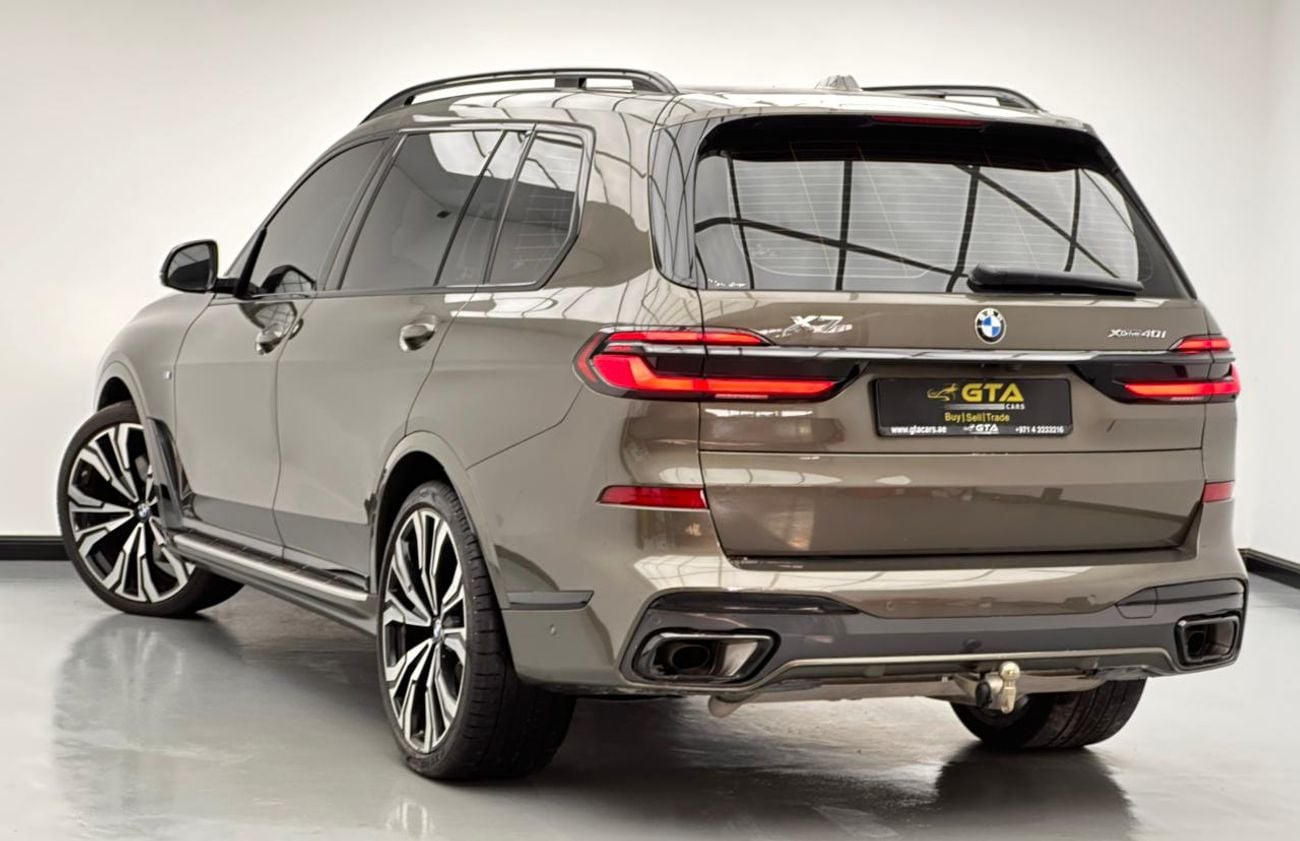 BMW X7 XDRIVE40i LUXURY M SPORT PACKAGE 2024 BMW X7 xDrive40i M-Sport, 10/2028 BMW Warranty,10/2029 Service