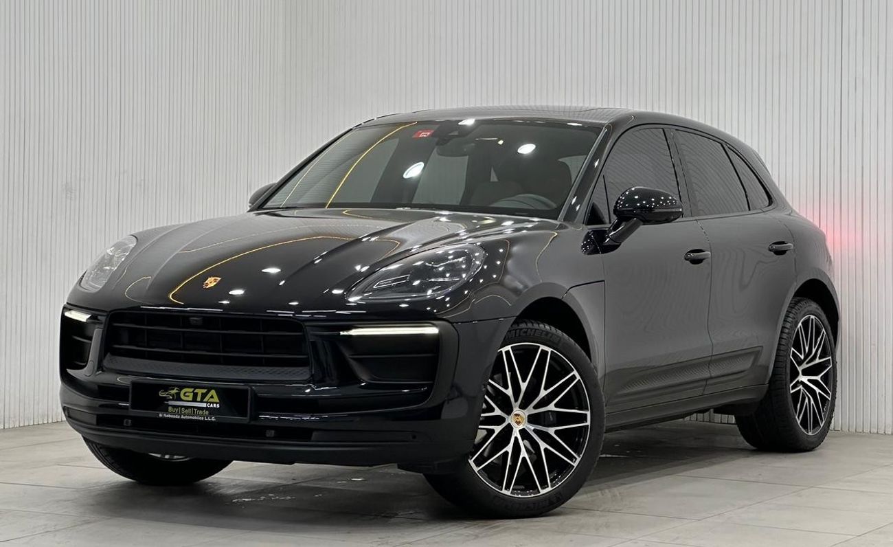 بورش ماكان Std 2022 Porsche Macan, February 2025 Porsche Warranty, Full Porsche Service History, Low Kms, GCC