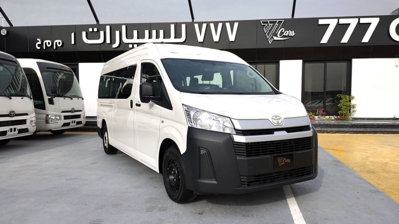 تويوتا هاياس TOYOTA HIACE HIGH ROOF 2.8L DIESEL M/T WHITE 2026
