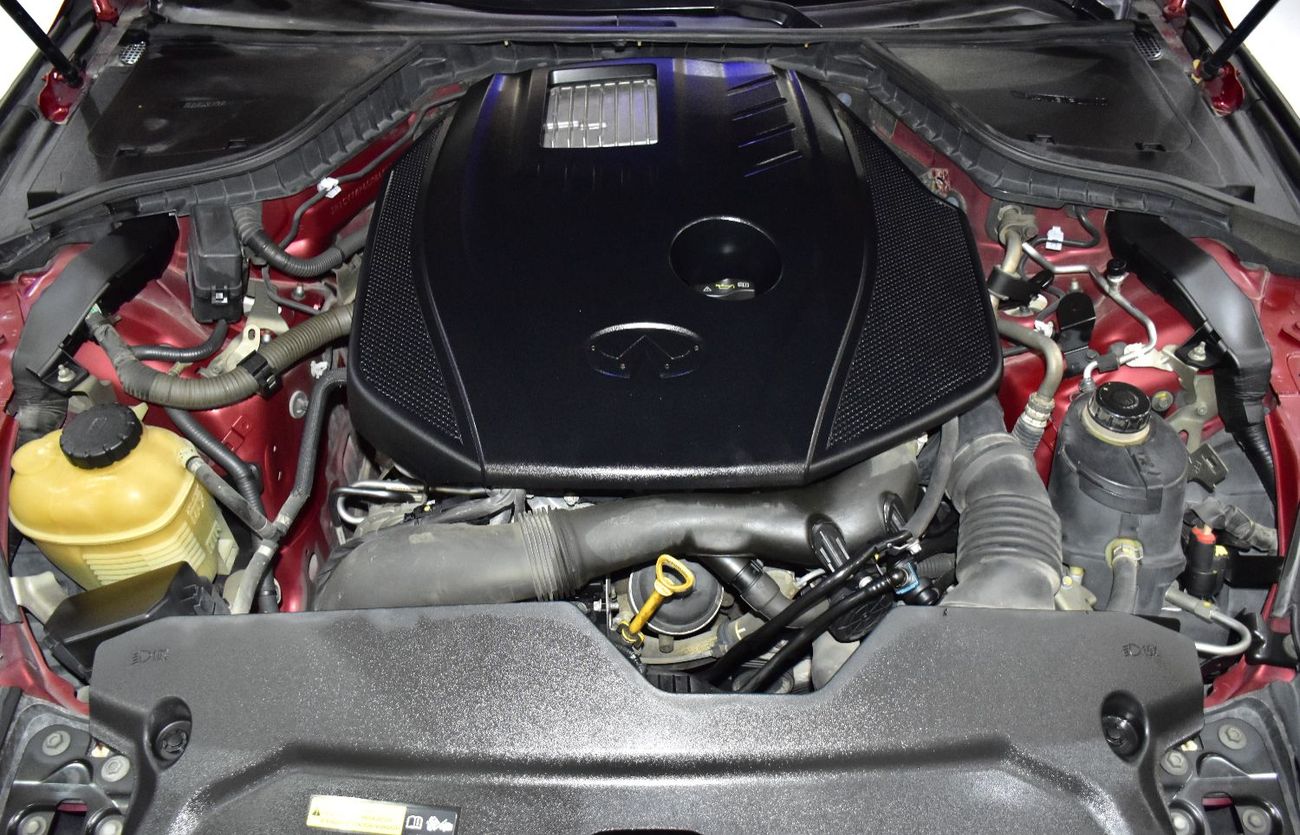 إنفينيتي Q50 EXCELLENT DEAL for our Infiniti Q50 2.0t ( 2016 Model ) in Red Color GCC Specs