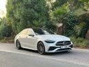 مرسيدس بنز C 200 2024 | GCC Specs | Low Mileage | 1.5L | Full Option | Perfect Condition