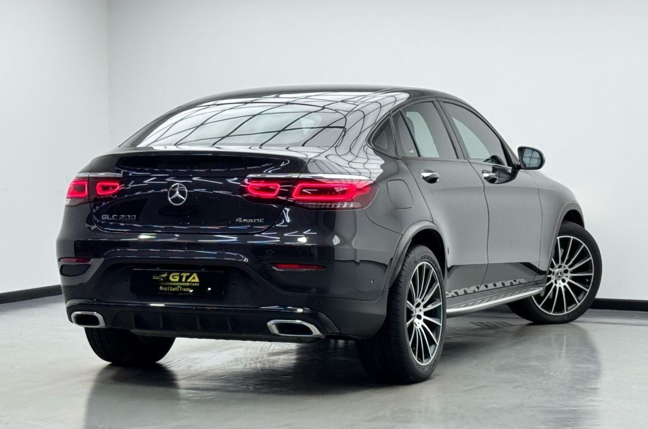 Mercedes-Benz GLC 200 2023 Mercedes Benz GLC200 AMG 4MATIC Coupe, 2028 Mercedes Warranty + Service Pack, Very Low Kms, GCC
