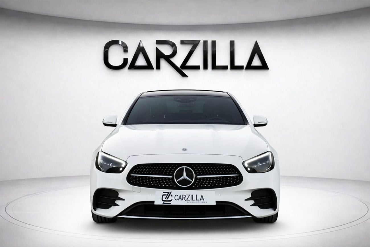 Mercedes-Benz E200 2.0L AED 3,329 / Monthly l 0% Down Payment l E200 AMG l Gargash Warranty till 2028
