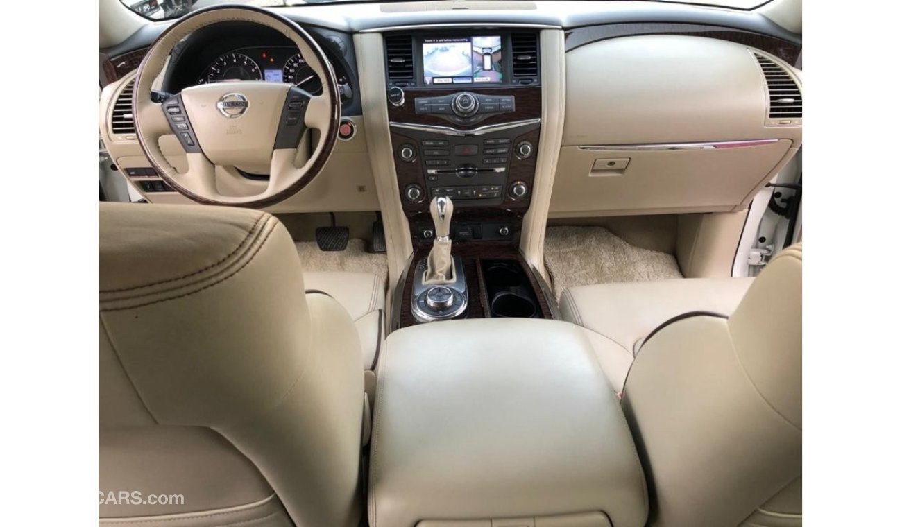 نيسان باترول PLATINUM CITY FULLY LOADED V8 5.7 2014 GCC IN MINT CONDITION