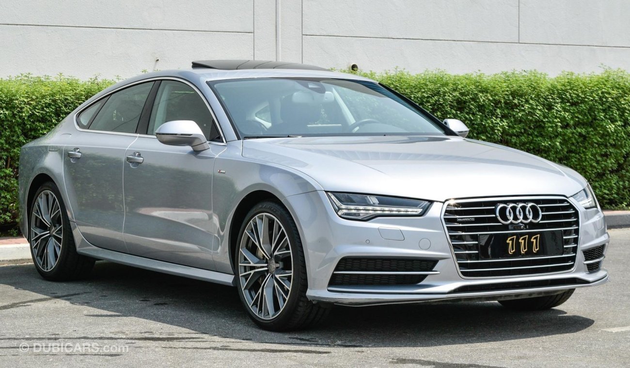 أودي A7 Sline / 3.0L-V6 / 50TFSI Quattro / GCC Specifications