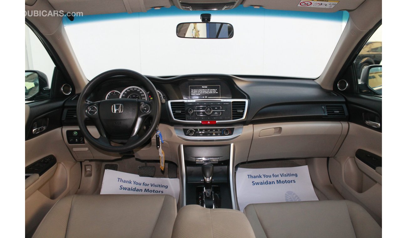 Honda Accord 2.4L 2015 MODEL WITH WARRANTY