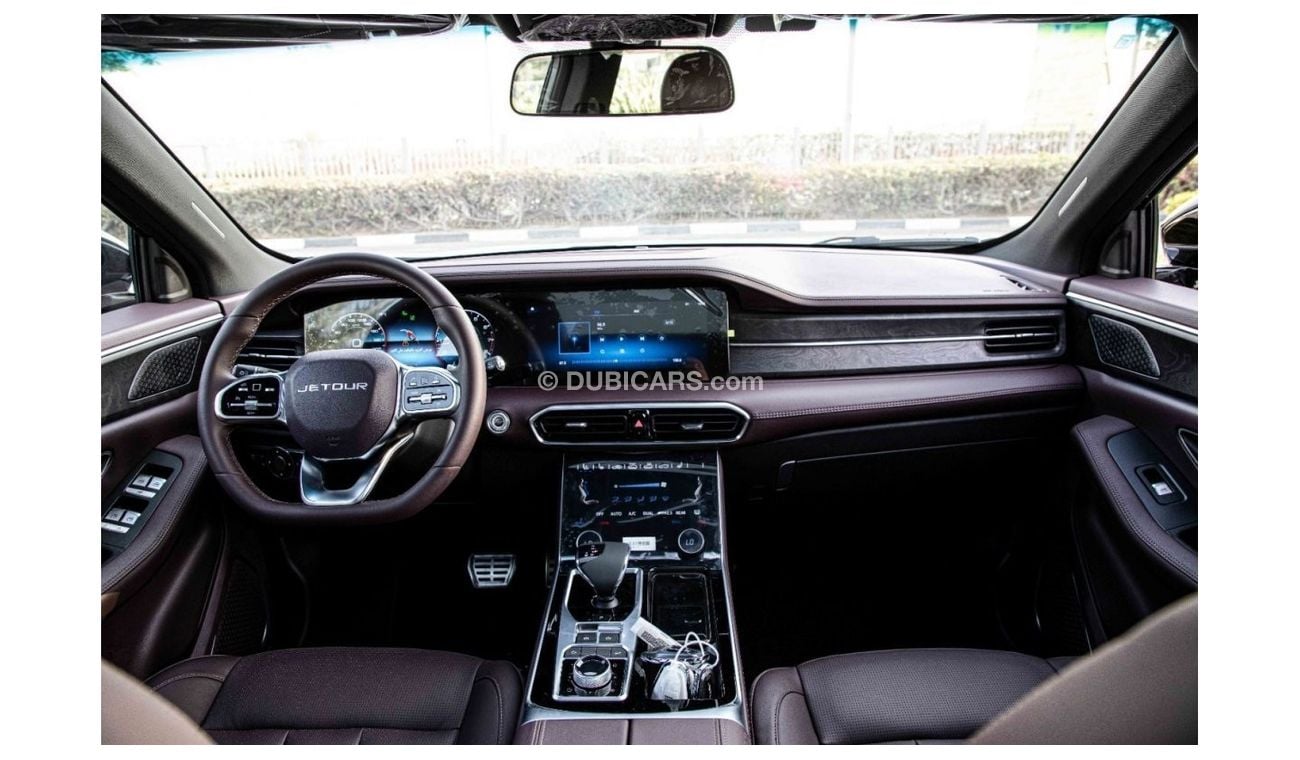 Jetour X90 2024/23 Jetour X 90 PLUS LX SUV 1.6 LH P A/T - Purple inside red & brown