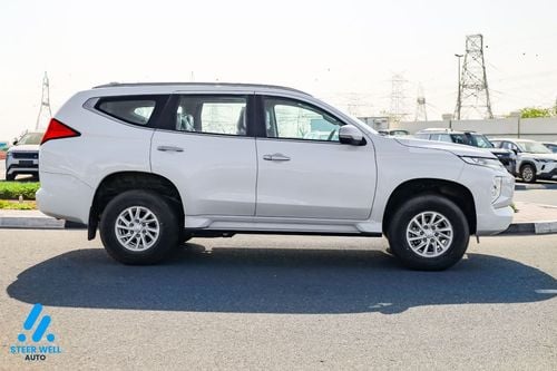 ميتسوبيشي باجيرو 2.5L Turbo Diesel | 134 HP | AT | 4WD | 7 Passenger | Dual Airbags | ABS & EBD | Ad-Safety | 2023