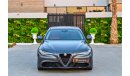 Alfa Romeo Giulia Super | 2,135 P.M | 0% Downpayment | Agency Warranty & Service Package