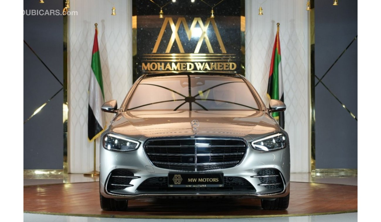 مرسيدس بنز S 500 Mercedes-Benz S 500 | 2023 GCC 4200km | 5 Years Warranty | AMG | Panoramic