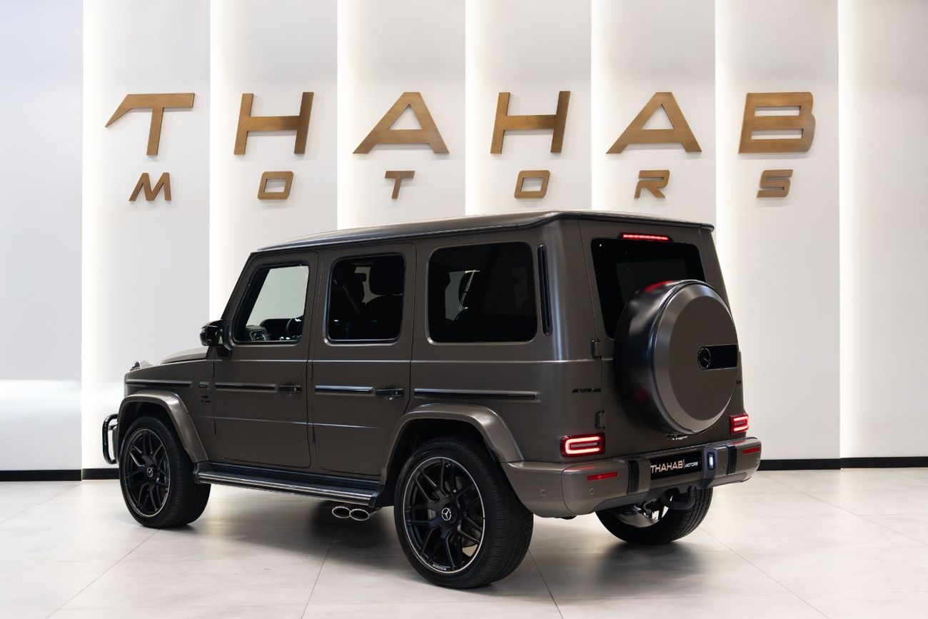 Mercedes-Benz G 63 AMG G-Class | 2024 | Special Color | Matte Green | Low Mileage