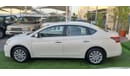Nissan Sentra Gulf - agency condition - white paint inside beige in excellent condition, you do not need any expen