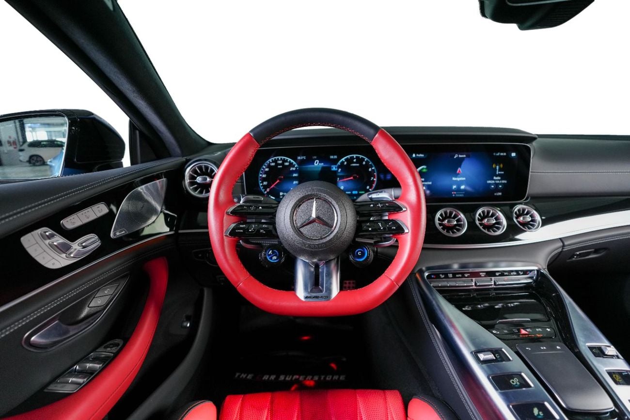 مرسيدس بنز AMG GT 53 New-China Blue-High Specification-AMG Sport Bucket Seats-Night Package