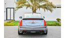 كاديلاك CTS -V 6.2L 640 HP - Sedan - AED 4,485 PM - 0% DP