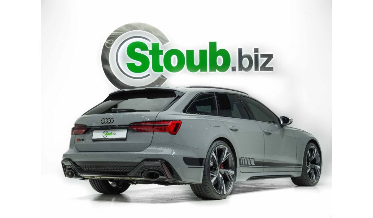 Audi RS6 SWAP YOUR CAR FOR BRAND NEW RS6 - GCC -5 YRS CONTRACT SERVICE - DEALERS WARRANTY - 2023 -HIGH SPECS