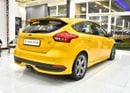 Ford Focus EXCELLENT DEAL for our Ford Focus ST ( 2016 Model ) in Yellow Color GCC Specs