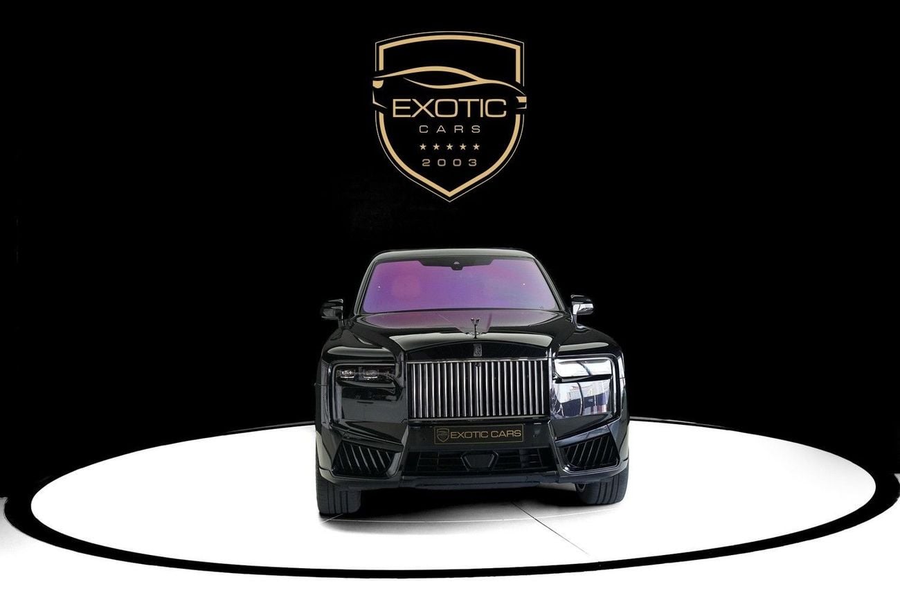 Rolls Royce Cullinan BLACK BADGE