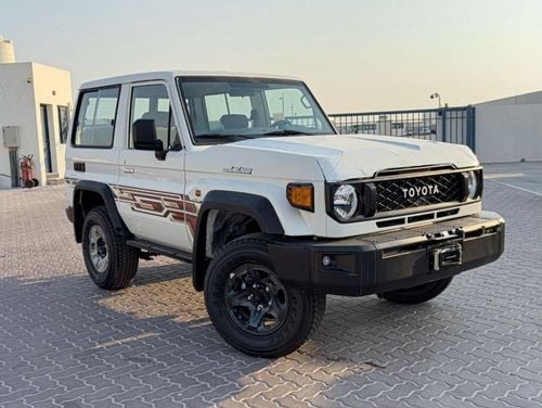 Toyota Land Cruiser 70 2024 Toyota LC71 4.0 Hard Top 3DR SWB - White inside Bluish Grey | Export Only