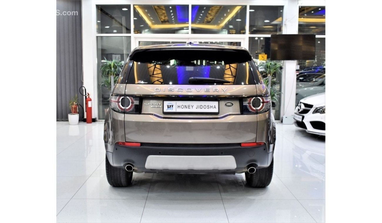 Land Rover Discovery Sport EXCELLENT DEAL for our Land Rover Discovery SPORT HSE Si4 ( 2016 Model ) in Brown Color GCC Specs