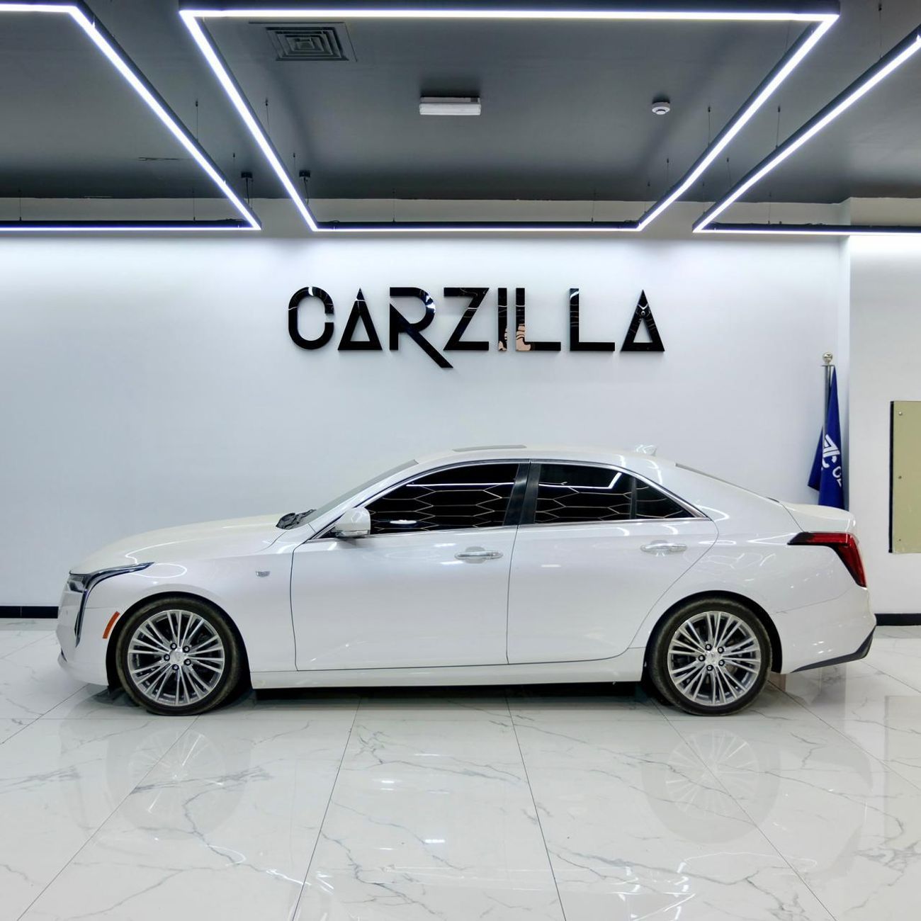 Cadillac CT4 2.0T Luxury Cadillac CT4 2020 Premium Luxury | GCC Specs | White | Excellent Condition | Full Agency