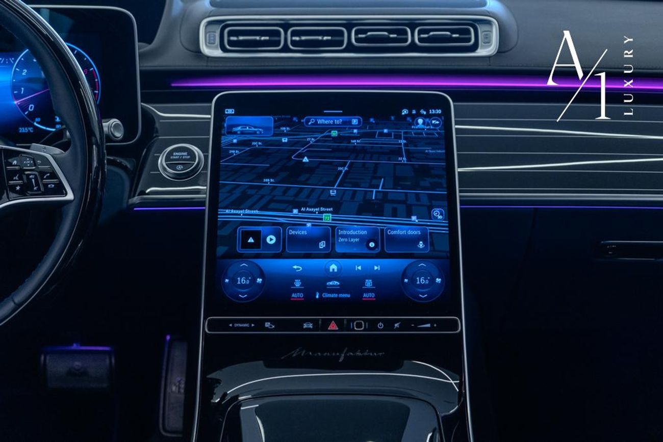 مرسيدس مايباخ S680 مايباخ 2024 Mercedes-Maybach S680 4MATIC, Mercedes Warranty + Service Pack, Fully Loaded, GCC