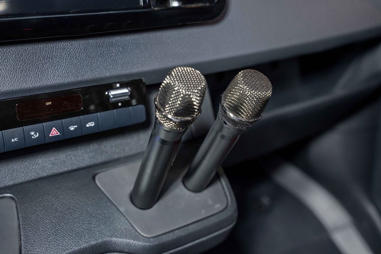 Mercedes-Benz Sprinter Premium Passenger Van | 16+1 Seats, Wooden Flooring  Sound System