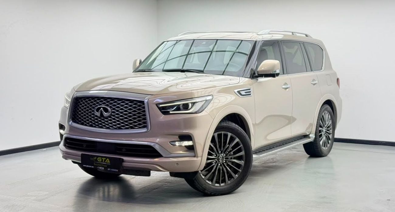 إنفينيتي QX80 LUXE SENSORY PROACTIVE 2024 Infiniti QX80 Sensory Proactive, 2029 Infiniti Warranty, 2027 Infiniti S