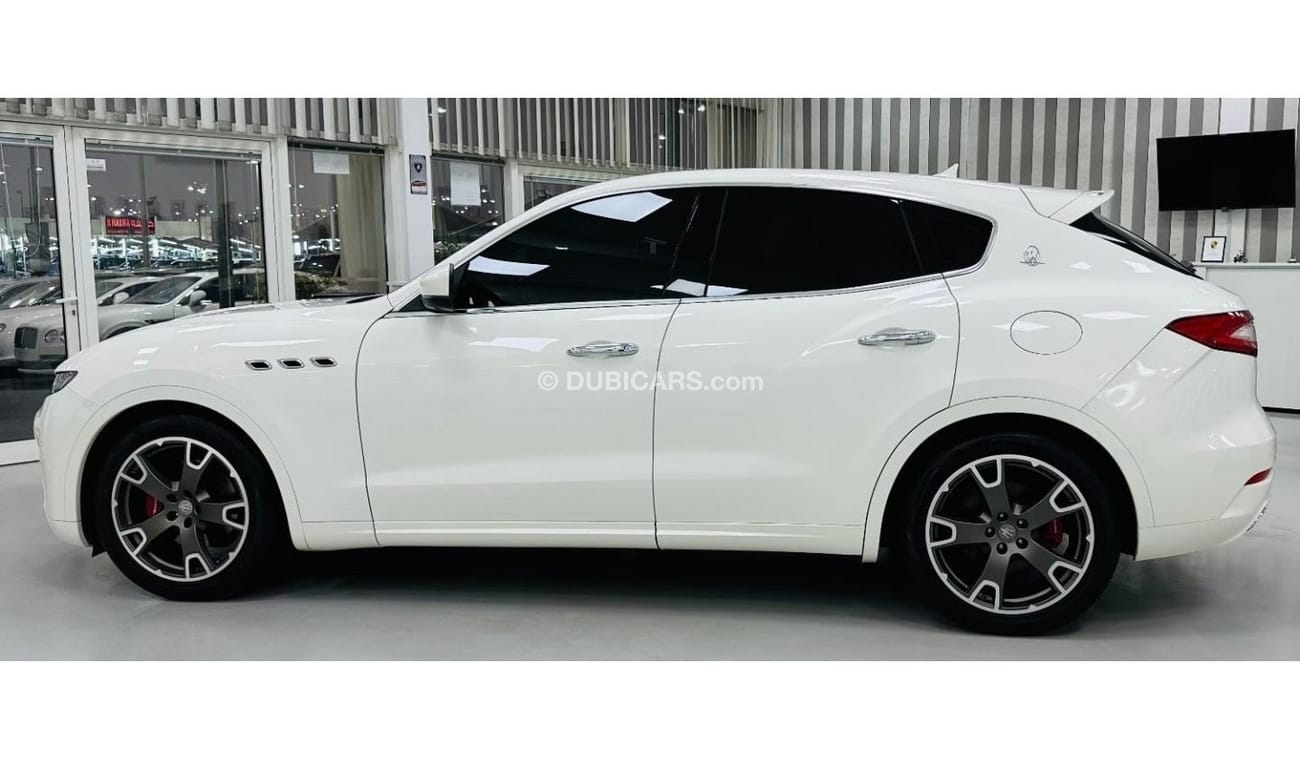 Maserati Levante Std GCC .. FSH .. Top Range .. Perfect Condition .. V6 .. FSH .
