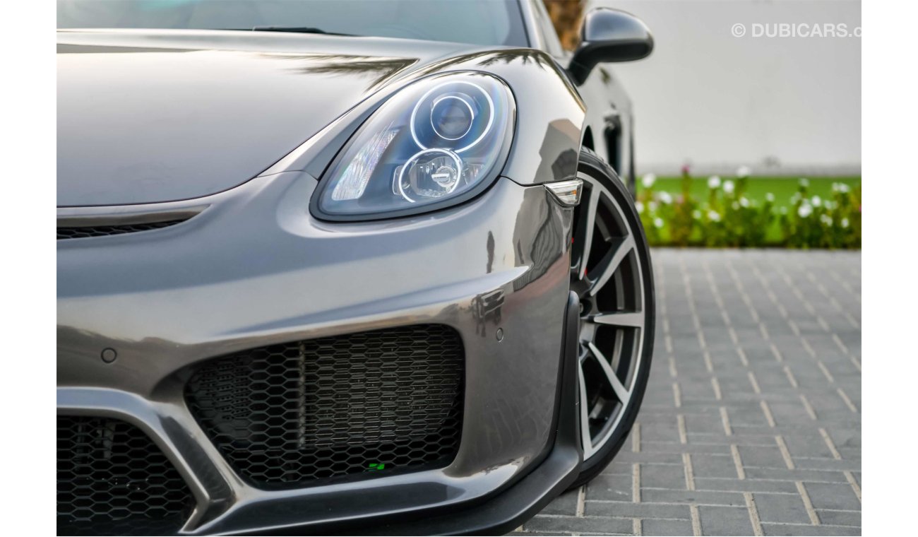 Porsche Cayman S - Brand New Condition, Original Paint, Upgraded Body Kit - AED 2,722 Per Month