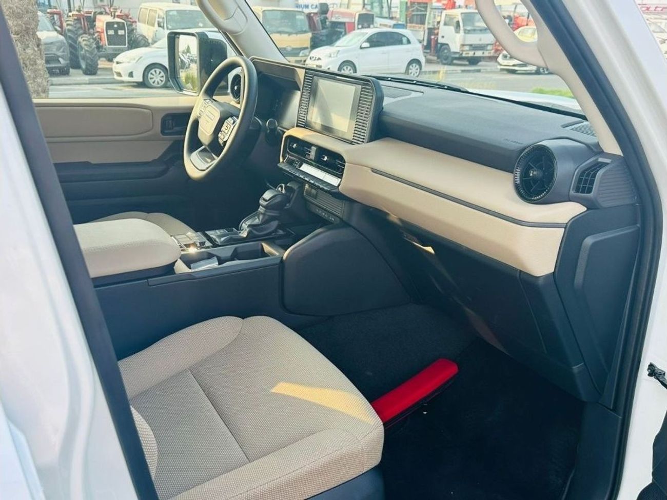 تويوتا برادو 2.4L TXR, KEYLESS ENTRY, PUSH START, ALLOY WHEELS. MONITOR, MODEL 2024