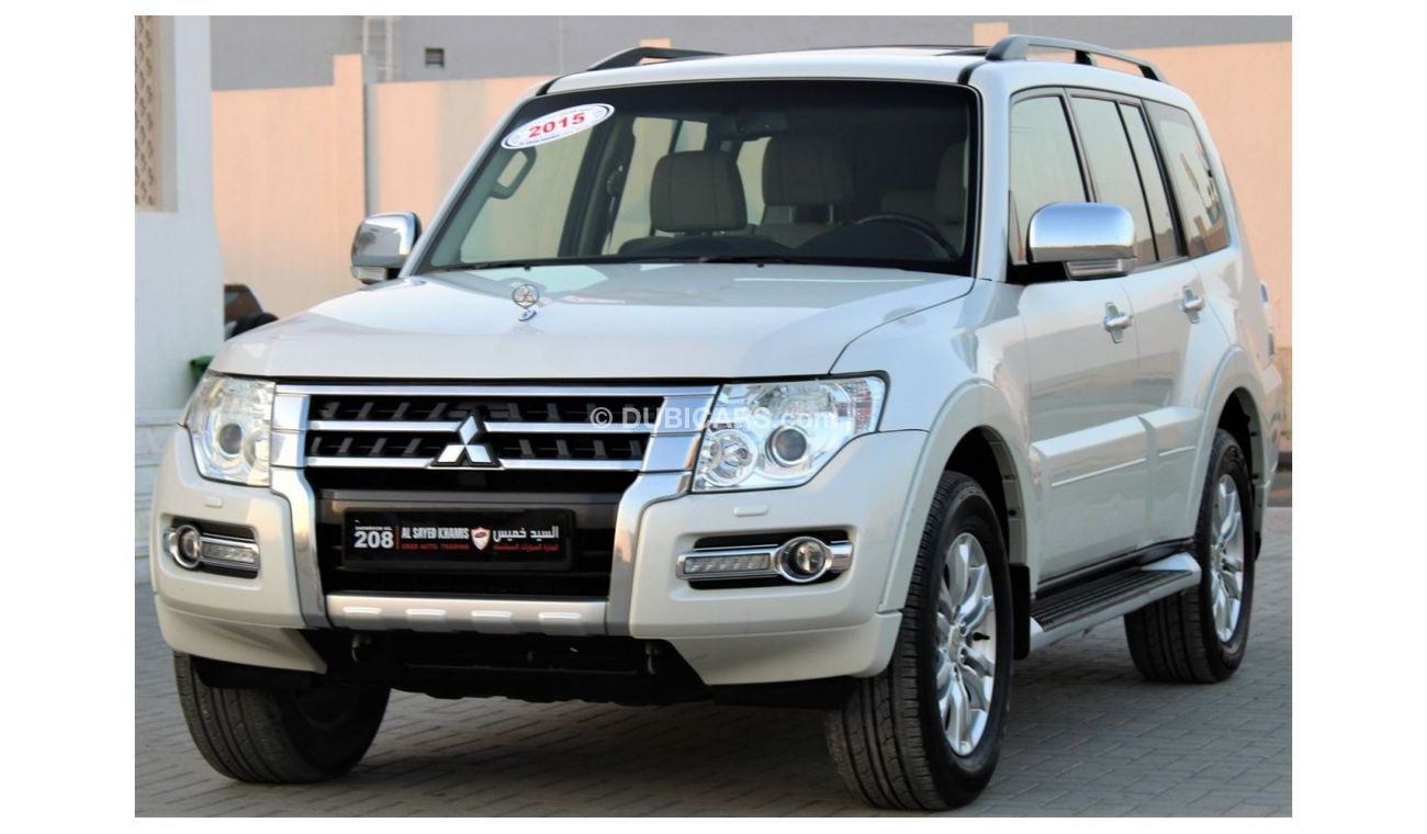 Mitsubishi Pajero Mitsubishi Pajero 2015 GCC Full 3.8 No. 1 without accidents, very clean from inside and outside