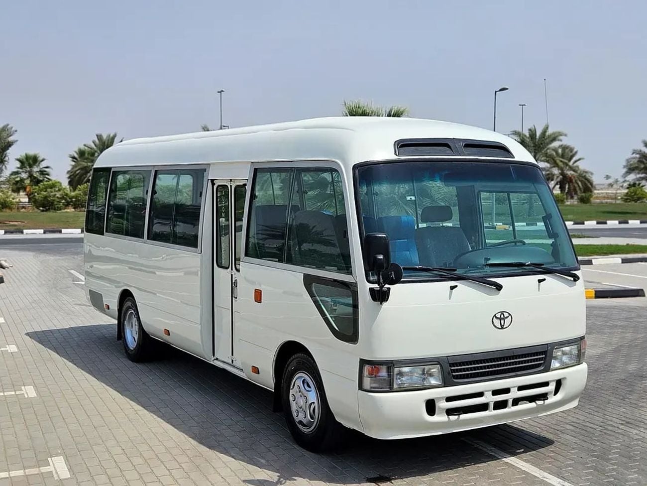 Toyota Coaster GL Japan Import 24 Seats With 1HZ Engine Almost. A Bus Very Neat And Clean