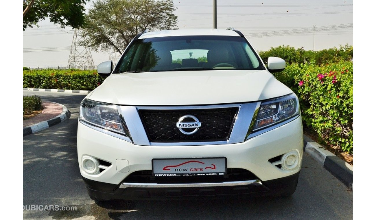 Nissan Pathfinder - ZERO DOWN PAYMENT - 1,410 AED/MONTHLY - UNDER WARRANTY