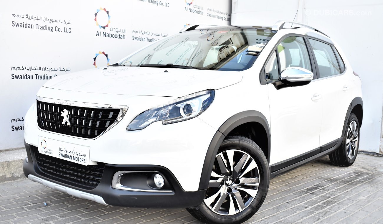 Peugeot 2008 1.6L ACTIVE+ 2018 GCC SPECS AGENCY WARRANTY UP TO 2023 OR 100,000KM