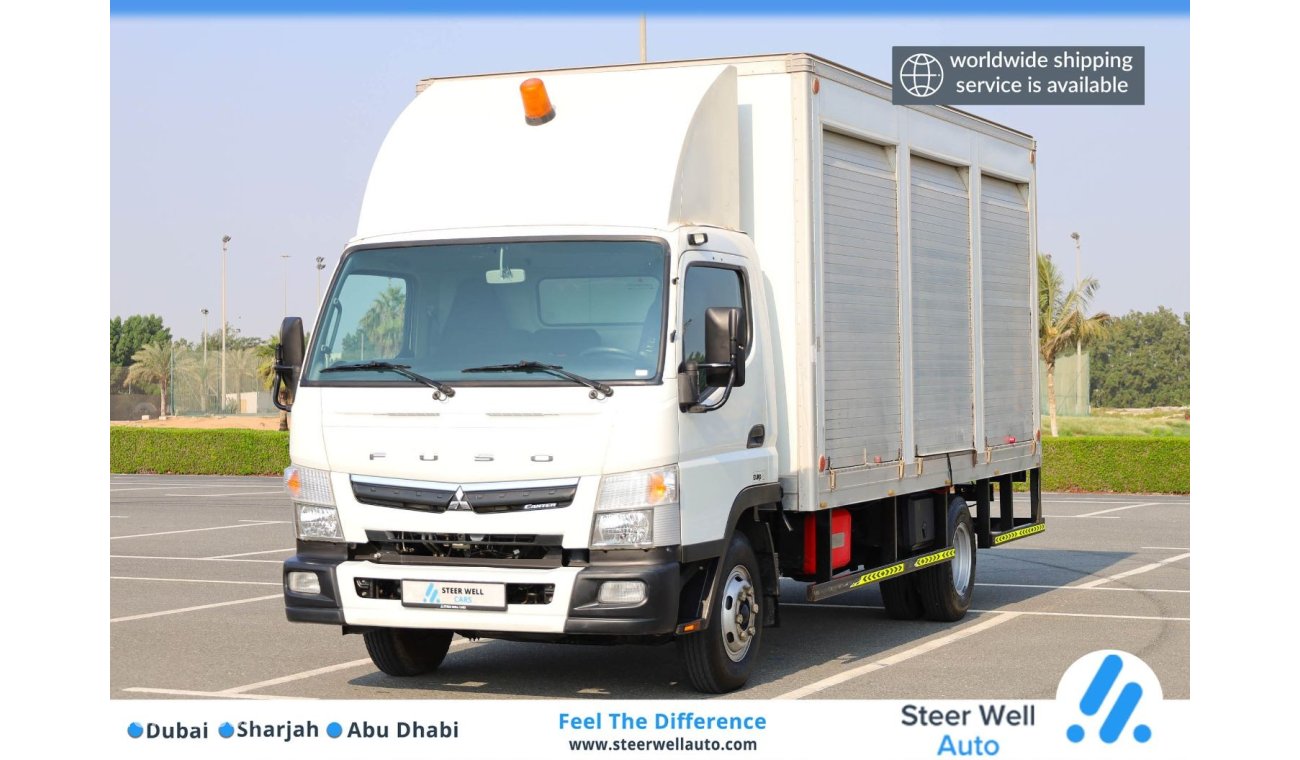 ميتسوبيشي كانتر | Long Chassis | Shutter Box Water Body | Excellent Condition | GCC