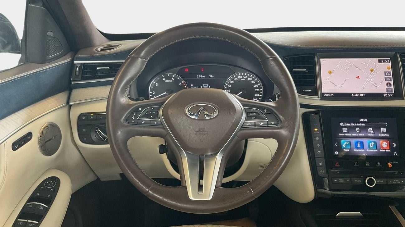 إنفينيتي QX50 2.0T AUTO AUTOGRAPH 4WD | شامل الضمان | 0 ﺪﻔﻋﺓ ﺃﻮﻟﻯ