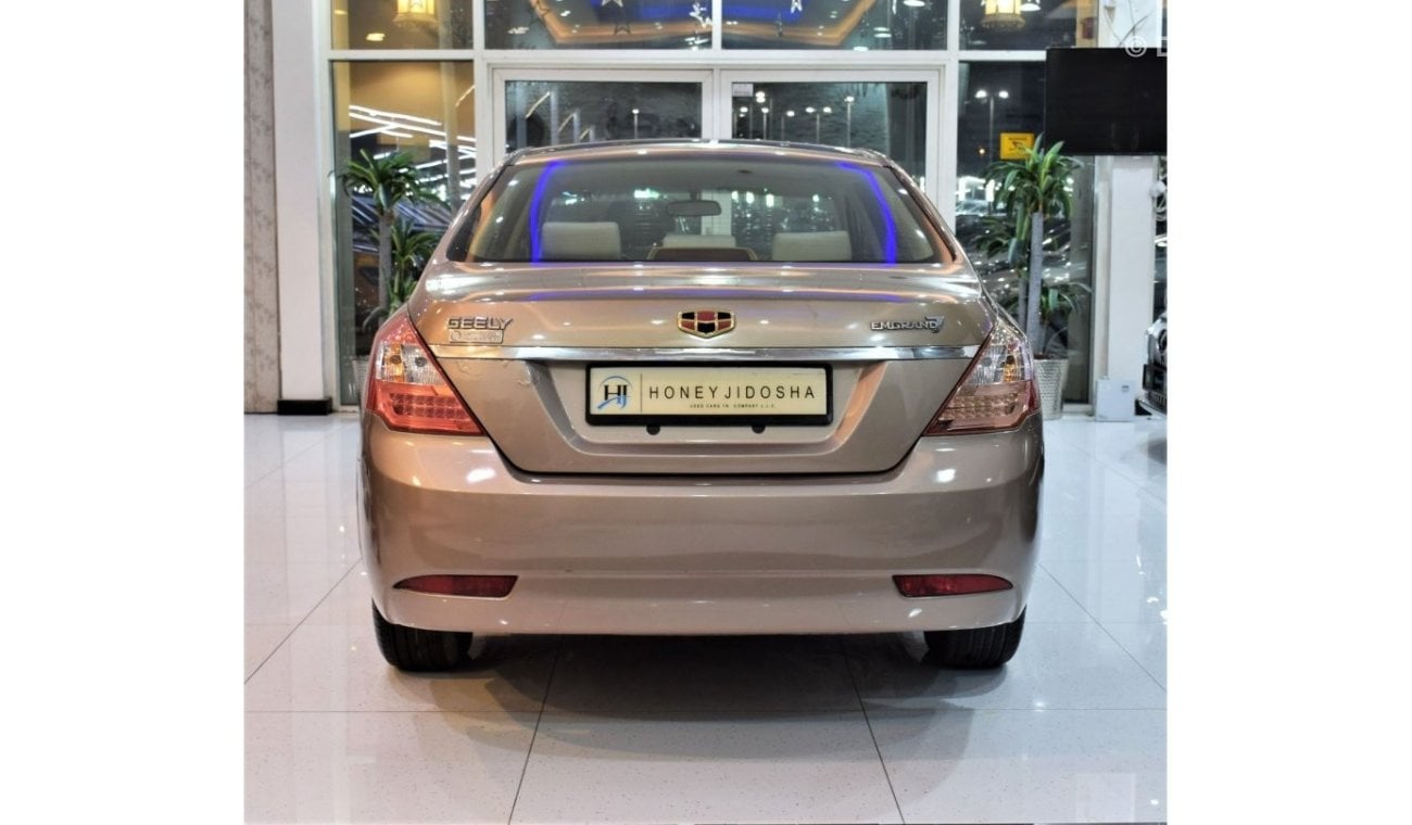 Geely Emgrand 7 EXCELLENT DEAL for our Geely Emgrand 7 ( 2015 Model! ) in Brown Color! GCC Specs