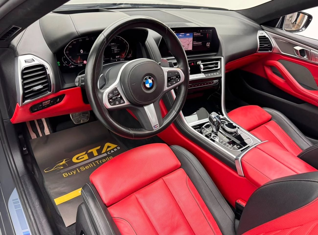 بي أم دبليو 840i 2022 BMW 840i M-Sport, 2027 BMW Warranty And Service Pack, BMW Service History, GCC