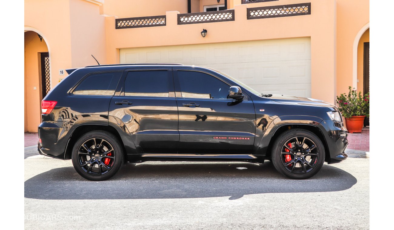 جيب جراند شيروكي SRT8 2012 GCC under Warranty with Zero downpayment.